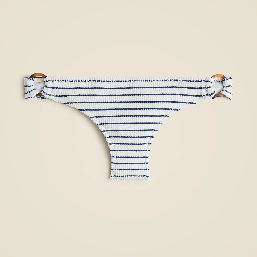 JCREW Ronnie O-ring Scrunchie Bikini Bottom